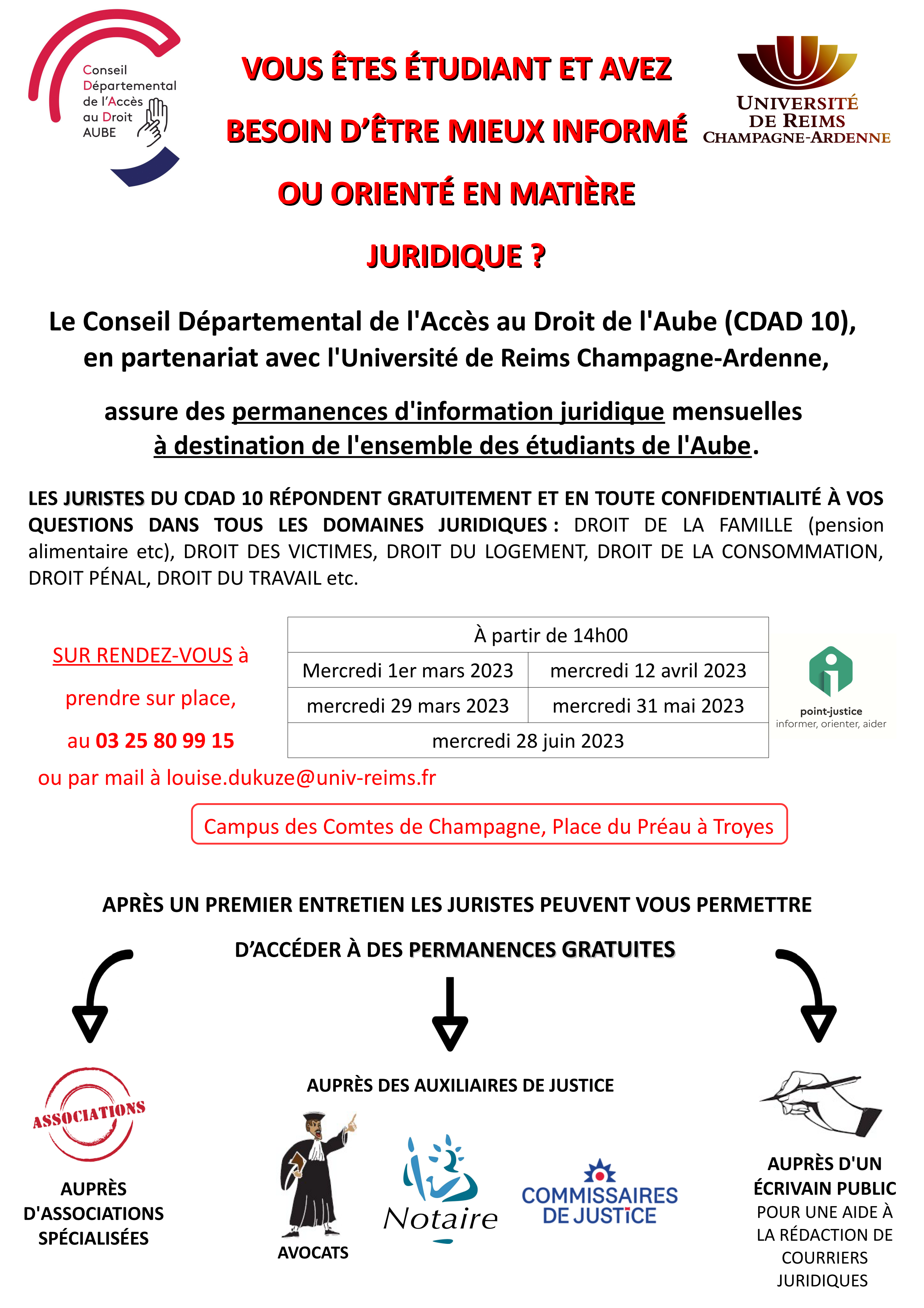 Maison De La Justice Et Du Droit Troyes CDAD Aube (10) - Conseil départemental de l'accès au droit de l'Aube