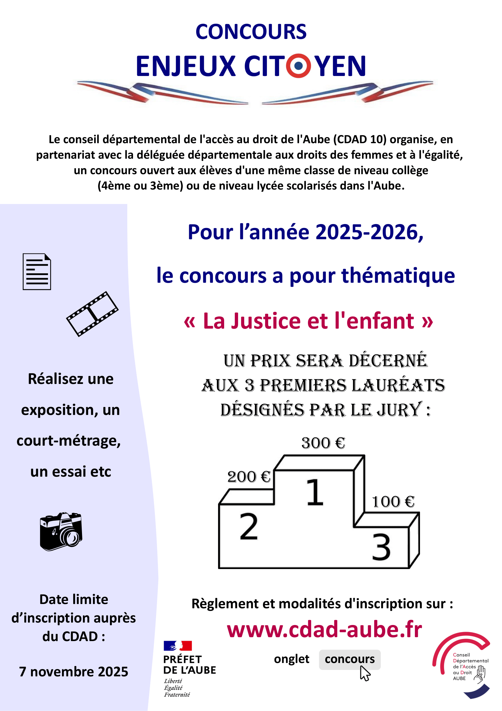 Concours « Enjeux citoyens »
