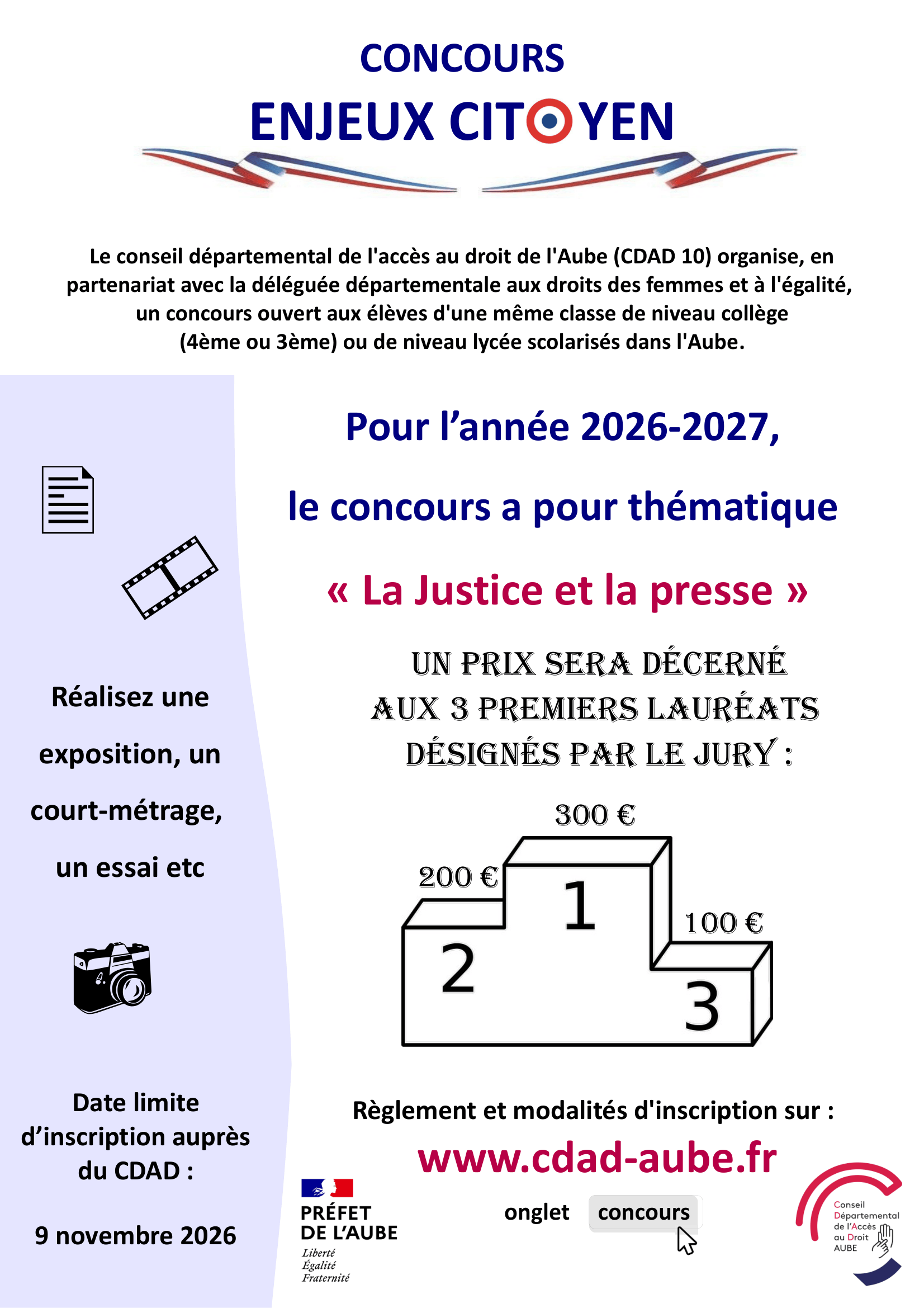 Concours « Enjeux citoyens »